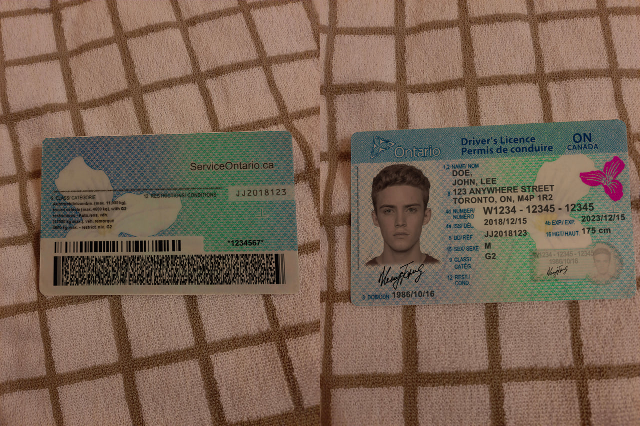 Order Ontario Driver License