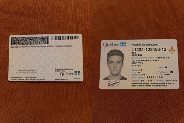 Order Quebec driver’s license