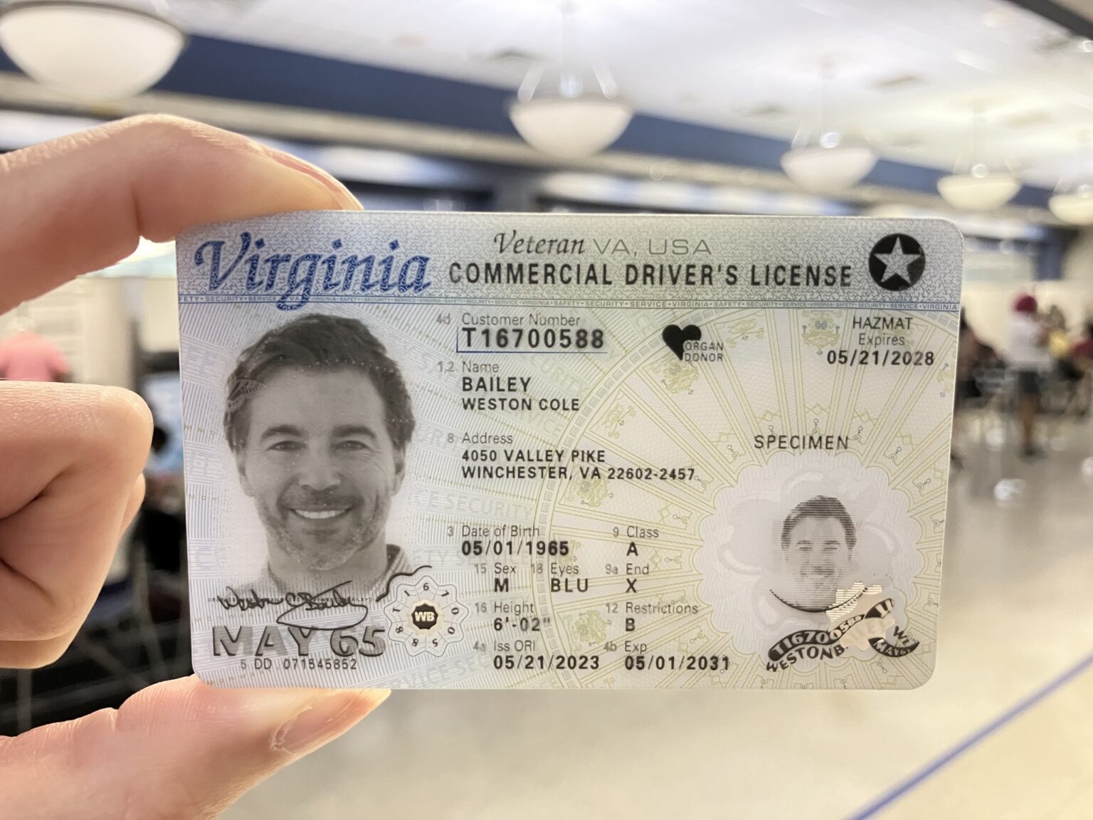 Order Virginia Drivers License