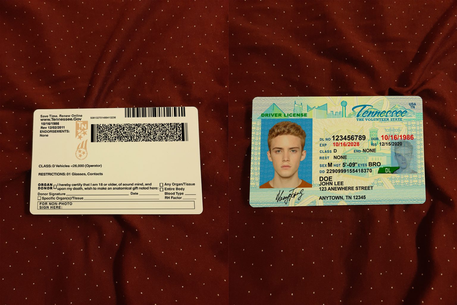 Order Tennessee Driver’s License
