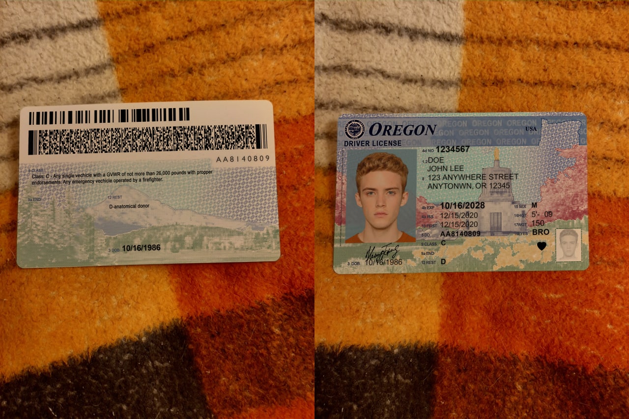 Order Oregon Driver’s License