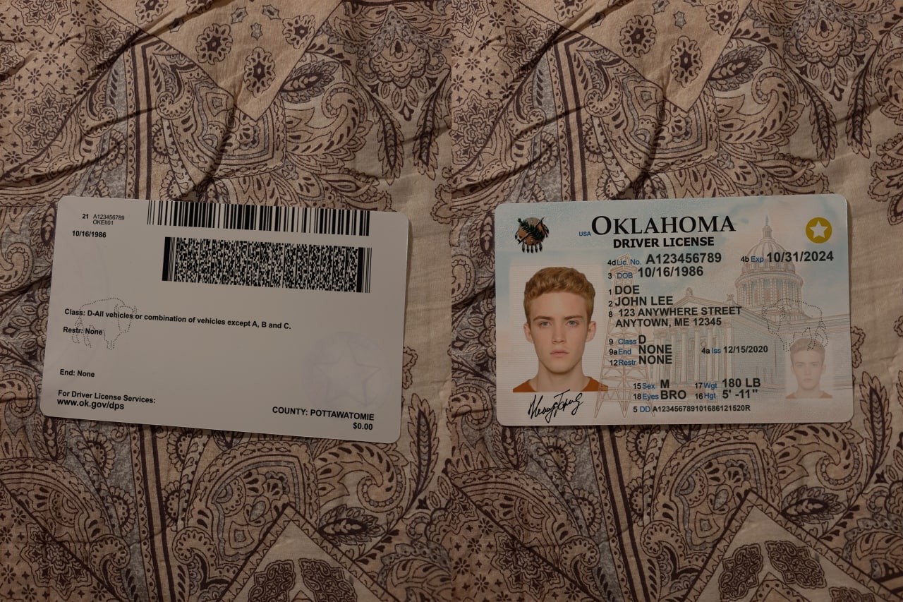 Order Oklahoma Driver’s license