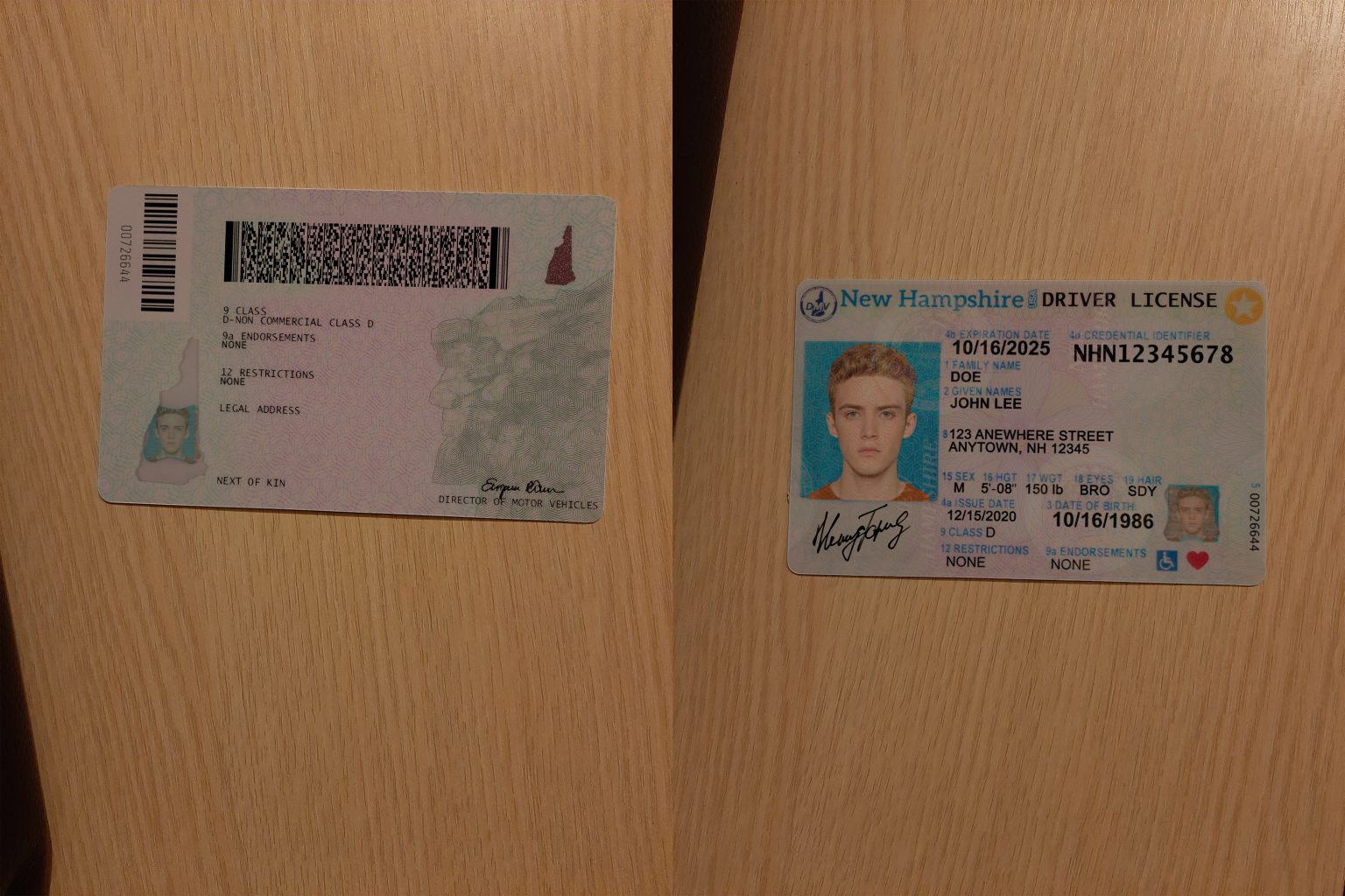 Order New Hampshire Driver’s License
