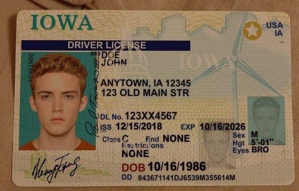 Order Iowa Driver’s license