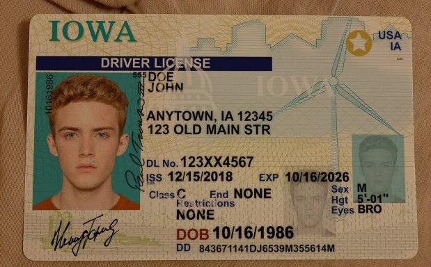 Order Iowa Driver’s license