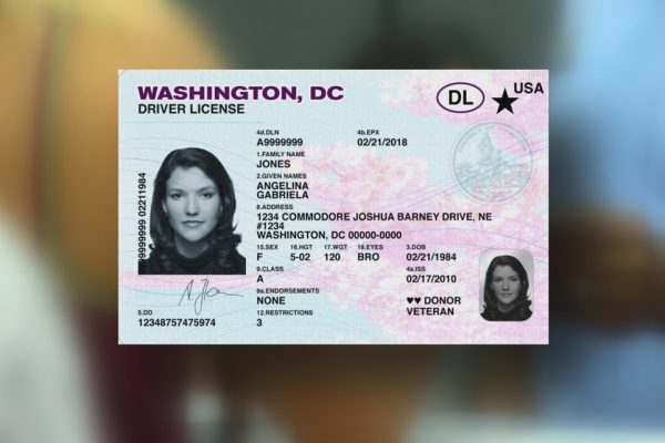 Get Driver license For District Of Columbia