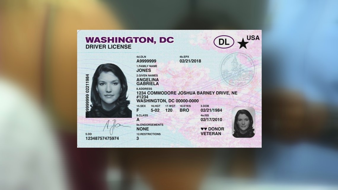Get Driver license For District Of Columbia