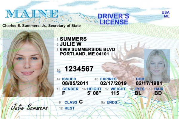 Get Your Maine Driver license